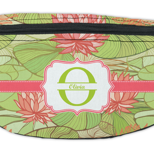 Lily Pads Fanny Pack - Closeup