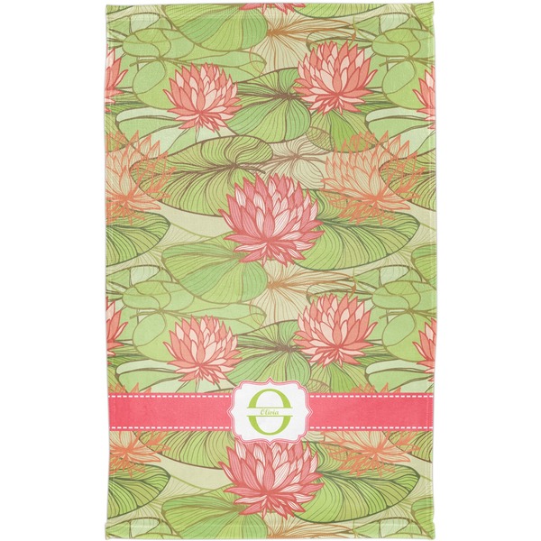 Lily Pads Finger Tip Towel - Full View