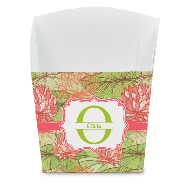 Custom Lily Pads French Fry Favor Boxes (Personalized)