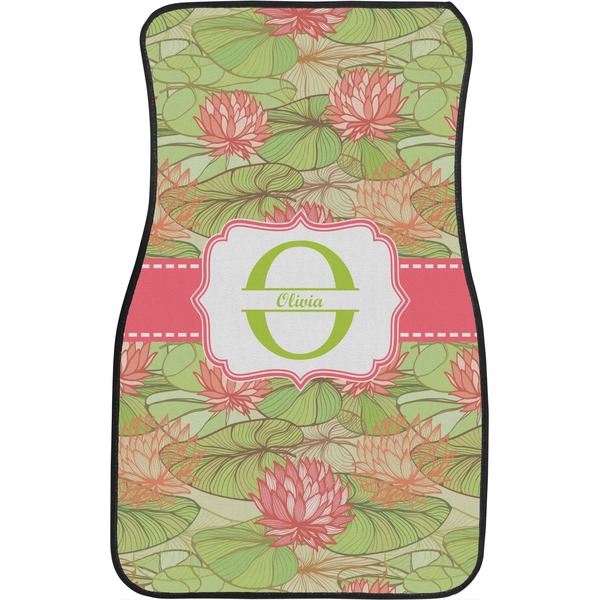 Lily Pads Custom Car Floor Mats (Front Seat)