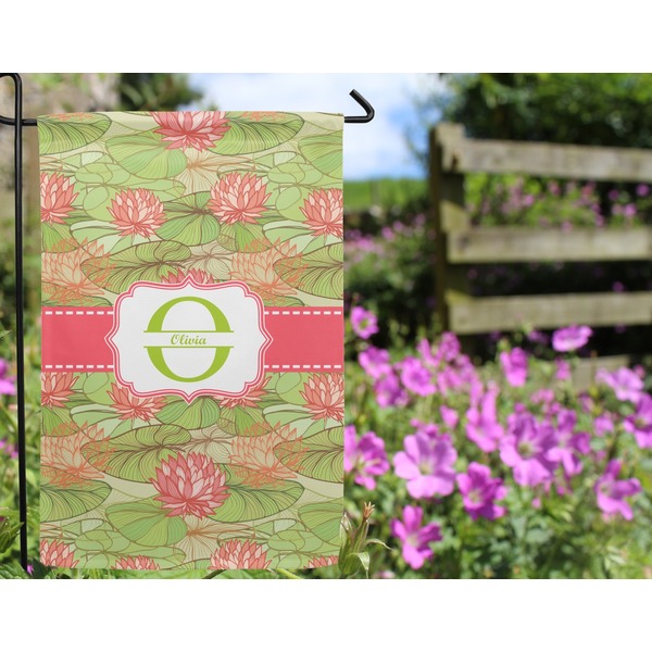 Lily Pads Garden Flag - Outside In Flowers