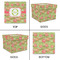 Lily Pads Gift Boxes with Lid - Canvas Wrapped - Large - Approval