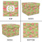 Lily Pads Gift Boxes with Lid - Canvas Wrapped - Medium - Approval