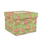 Lily Pads Gift Boxes with Lid - Canvas Wrapped - Medium - Front/Main