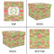 Lily Pads Gift Boxes with Lid - Canvas Wrapped - Small - Approval