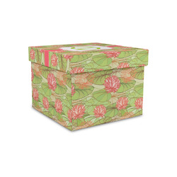 Lily Pads Gift Box with Lid - Canvas Wrapped - Small (Personalized)