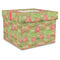 Lily Pads Gift Boxes with Lid - Canvas Wrapped - X-Large - Front/Main