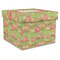 Lily Pads Gift Box with Lid - Canvas Wrapped - X-Large (Personalized)