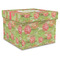 Lily Pads Gift Box with Lid - Canvas Wrapped - XX-Large (Personalized)