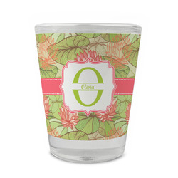 Lily Pads Glass Shot Glass - 1.5 oz - Set of 4 (Personalized)