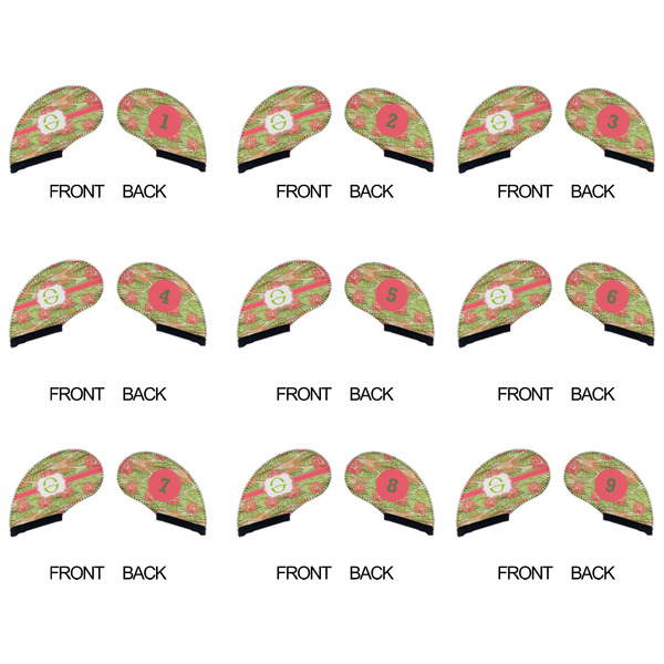 Lily Pads Golf Club Covers - APPROVAL (set of 9)