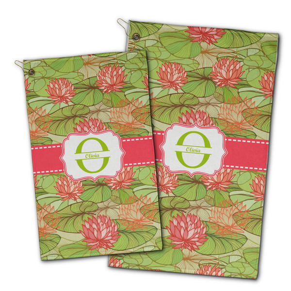 Lily Pads Golf Towel - PARENT (small and large)