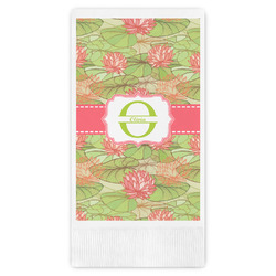Lily Pads Guest Paper Towels - Full Color (Personalized)