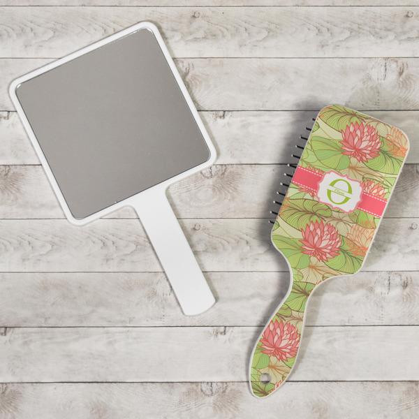 Lily Pads Hair Brush - In Context