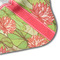 Lily Pads Hooded Baby Towel- Detail Corner