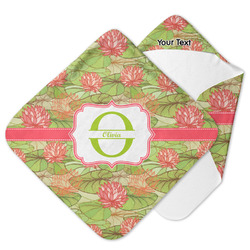 Lily Pads Hooded Baby Towel (Personalized)