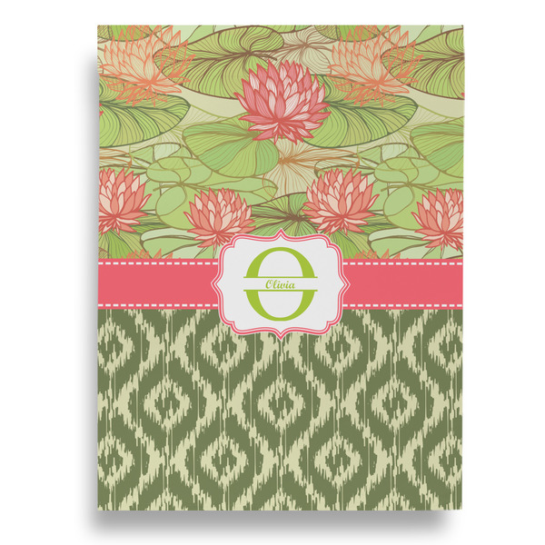 Lily Pads House Flags - Double Sided - BACK