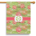Lily Pads 28" House Flag - Single Sided (Personalized)