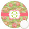 Lily Pads Printed Cookie Topper - 3.25" (Personalized)