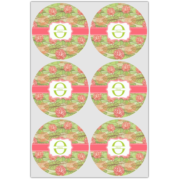 Lily Pads Icing Circle - Large - Set of 6