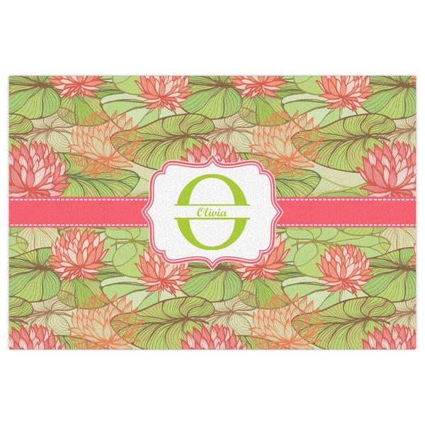 Lily Pads Indoor / Outdoor Rug - 2'x3' - Front Flat