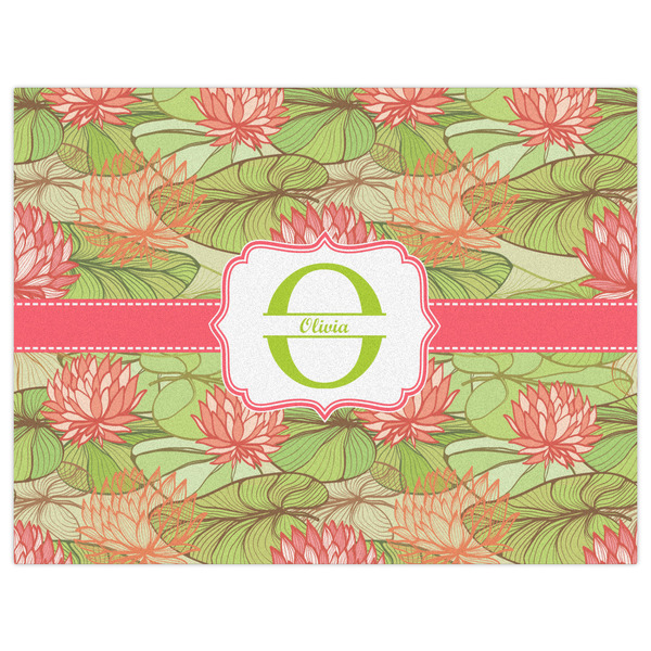 Lily Pads Indoor / Outdoor Rug - 6'x8' - Front Flat