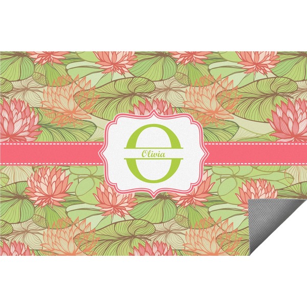 Custom Lily Pads Indoor / Outdoor Rug - 2'x3' (Personalized)