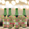Lily Pads Jersey Bottle Cooler - Set of 4 - LIFESTYLE