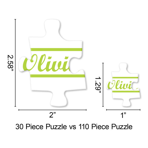 Lily Pads Jigsaw Puzzle - Piece Comparison