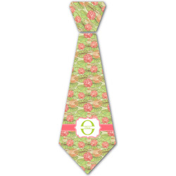 Lily Pads Iron On Tie - 4 Sizes w/ Name and Initial