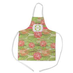 Lily Pads Kid's Apron w/ Name and Initial
