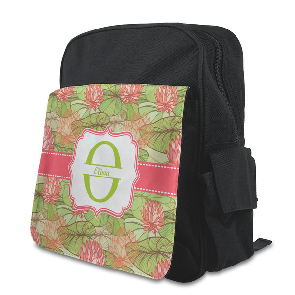 Custom Lily Pads Preschool Backpack (Personalized)