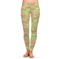 Lily Pads Ladies Leggings - Extra Large