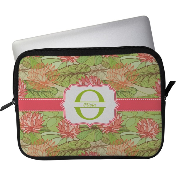Custom Lily Pads Laptop Sleeve / Case (Personalized)
