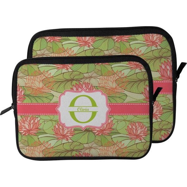 Lily Pads Laptop Sleeve (Size Comparison)