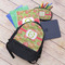 Lily Pads Large Backpack - Black - With Stuff