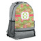 Lily Pads Large Backpack - Gray - Angled View