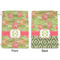 Lily Pads Large Laundry Bag - Front & Back View