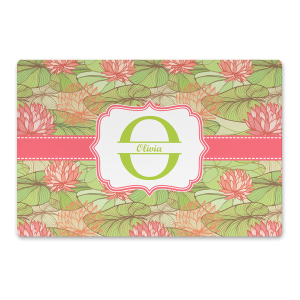 Custom Lily Pads Large Rectangle Car Magnet (Personalized)