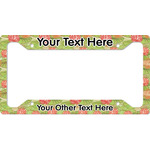Lily Pads License Plate Frame (Personalized)