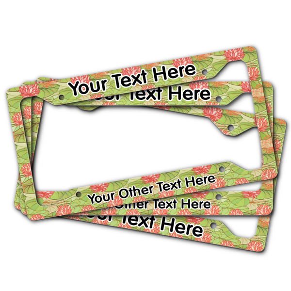 Lily Pads License Plate Frames - (PARENT MAIN)