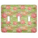 Lily Pads Light Switch Cover (3 Toggle Plate)