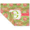 Lily Pads Linen Placemat - Folded Corner (double side)