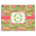 Lily Pads Single-Sided Linen Placemat - Single w/ Name and Initial