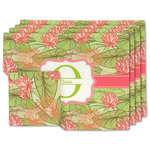 Lily Pads Linen Placemat w/ Name and Initial