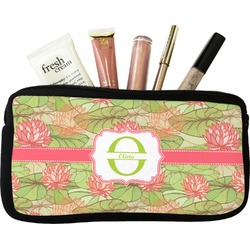 Lily Pads Makeup / Cosmetic Bag - Small (Personalized)