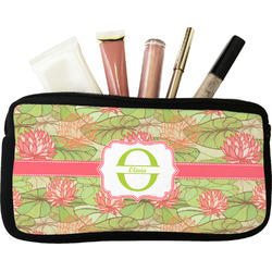 Lily Pads Makeup / Cosmetic Bag (Personalized)