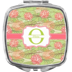 Lily Pads Compact Makeup Mirror (Personalized)