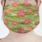 Lily Pads Mask - Pleated (new) Front View on Girl