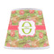 Lily Pads Poly Film Empire Lampshade - Front View